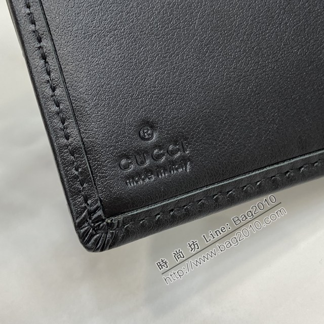 Gucci專櫃古馳最新款Marmont系列絎縫卡包 jh2976型號：773427